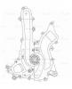 LUZAR LWP1511 LWP 1511_помпа!\ Mercedes-Benz E (W212) 09&gt;/ML (W166) 11&gt;