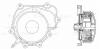 LUZAR LWP15651 Насос водяной для а/м Mercedes-Benz GLK (08-)/E (W212) (09-) 1.8D/2.1D [OM651] (LWP 15651)
