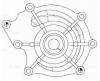 LUZAR LWP1735 LWP 1735_помпа!\ Ssangyong Actyon/Rexton/Korando 2.0D 10&gt;