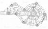 LUZAR LWP18173 LWP 18173_помпа!\ Audi A4 94&gt;/VW Passat B5 96&gt;