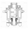 LUZAR LWP1831 LWP 1831_помпа!\ VW Touareg 02&gt;/Audi Q7 06&gt;