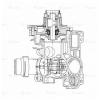LUZAR LWP1836 LWP 1836_помпа!\ VW Golf VI/Passat B6 1.8TSi/2.0TSi 05&gt;