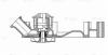 LUZAR LWP1947 Помпа LUZAR LWP1947 Toyota Land Cruiser 100 (98-)/Land Cruiser 200 (07-)/4Runner (03-)/Sequoia (01-)/Tundra (00-) 4.7i