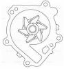 LUZAR LWP3009 LWP 3009_помпа системы охлаждения!\ Chery QQ6 06&gt;
