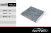 FORTECH FS022C _фильтр салонный (уголь)/ Subaru Legacy IV 09&gt;