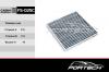 FORTECH FS025C _фильтр салонный (уголь)/ Subaru Legacy III &lt;0