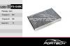 FORTECH FS049C _фильтр салонный (уголь)/ Opel Astra G 98>/Astra H 04>/Zafira A <05