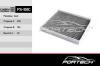 FORTECH FS151C Фильтр салона Kia Optima 15-; Hyundai Sonata 15- Fortech угольный