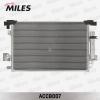 MILES ACCB007 Радиатор кондиционера (MITSUBISHI LANCER / OUTLANDER 1.5-2.4/2.2D 07-) ACCB007