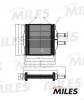 MILES ACHB004 Радиатор отопителя (CHEVROLET LANOS / ZAZ CHANCE / DAEWOO LEGANZA / DAEWOO NUBIRA) 1.6 16V ACHB004
