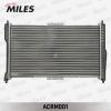 MILES ACRM001 Радиатор MILES ACRM001 CHEVROLET LANOS 1.5/1.6 M/T +A/C 97-