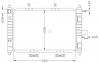 MILES ACRM008 Радиатор MILES ACRM008 DAEWOO MATIZ 08-1.0 98-