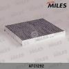 MILES AFC1292 Фильтр салона MILES AFC1292 AUDI A3/VW GOLF 12- угольный
