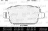 MILES E110278 Колодки задние (FORD GALAXY/MONDEO/S-MAX/VOLVO S80/XC70/FREELANDER 06-) E110278