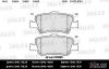 MILES E110293 Колодки задние (TOYOTA AURIS 1.33-2.2 07- (Великобритания)) E110293