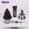 MILES GA20019 ШРУС AUDI A2/VW POLO/SKODA FABIA/ROOMSTER 1.2-1.9D 99- нар. GA20019