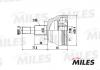MILES GA20021 ШРУС AUDI A3/VW G3/G4/PASSAT/SKODA OCTAVIA 1.4-2.9 91-06 нар. GA20021