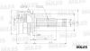 MILES GA20164 ШРУС HYUNDAI GETZ 1.3/1.6 02- нар. GA20164