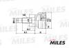 MILES GA20190 ШРУС KIA SEPHIA 1.5-1.8 93- нар. GA20190