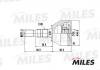 MILES GA20345 ШРУС OPEL ASTRA 1.7D/1.8 04- нар. GA20345