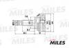 MILES GA20469 ШРУС TOYOTA CARINA/COROLLA/CELICA 1.3-1.6 83-02 нар. GA20469