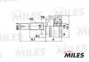 MILES GA20474 ШРУС TOYOTA COROLLA 1.4/1.6 02- нар. GA20474