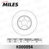 MILES K000054 Диск тормозной MILES K000054 NISSAN X-TRAIL (T30)/MAXIMA QX (A33)/PRIMERA (P12) передний вент.