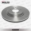 MILES K000065 Диск тормозной NISSAN QASHQAI 07-/X-TRAIL 07-/RENAULT KOLEOS 08- передний вент. K000065
