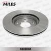 MILES K000065 Диск тормозной NISSAN QASHQAI 07-/X-TRAIL 07-/RENAULT KOLEOS 08- передний вент. K000065