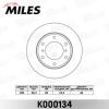 MILES K000134 Диск тормозной MITSUBISHI PAJERO 00- (R16) передний K000134