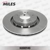 MILES K000140 Диск тормозной передний Mitsubishi Outlander / Citroen C-Crosser / Peugeot 4007