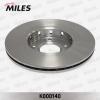 MILES K000140 Диск тормозной передний Mitsubishi Outlander / Citroen C-Crosser / Peugeot 4007