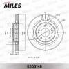 MILES K000140 Диск тормозной передний Mitsubishi Outlander / Citroen C-Crosser / Peugeot 4007