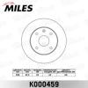 MILES K000459 Диск тормозной MILES K000459 CHEVROLET LACETTI/EPICA/REZZO передний вент.