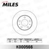 MILES K000566 Диск тормозной CITROEN JUMPER/FIAT DUCATO/PEUGEOT BOXER 06-передний вент.D=300мм K000566