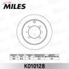 MILES K010128 Диск тормозной MITSUBISHI LANCER 1.3/1.6/2.0 01&gt;/GALANT 1.8/2.0 92&gt;04 задний K010128