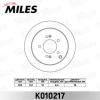 MILES K010217 Диск тормозной MILES K010217 HYUNDAI ix35/SANTA FE (SM)/TRAJET/TUCSON/KIA SPORTAGE 04- задний