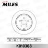 MILES K010368 Диск тормозной MILES K010368 TOYOTA AVENSIS 1.6-2.4 03- задний
