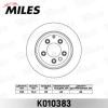 MILES K010383 Диск тормозной MILES K010383 AUDI Q7/VW TOUAREG/PORSCHE CAYENNE задний вент.
