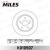 MILES K010507 Диск тормозной MILES K010507 TOYOTA AURIS 07- (пр-во Великобритания) задний D=270мм.