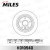 MILES K010540 Диск тормозной FORD GALAXY 06-/KUGA 08-/MONDEO 07-/S-MAX 06- задний K010540
