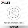 MILES K010636 Диск тормозной зад Boxer 3/Ducato 250 (D=280) (к/т 2ед.)