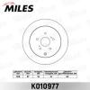 MILES K010977 Диск тормозной SUZUKI GRAND VITARA 1.6-3.2 05- задний вент. K010977