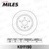MILES K011190 Диск тормозной MILES K011190 CHEVROLET CRUZE/OPEL ASTRA J R15 09- задний D=268мм