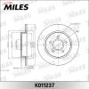 MILES K011237 Диск тормозной FORD FOCUS III 11-/C-MAX 10- задний K011237