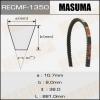 MASUMA 1350 Ремень клиновидный Masuma 1350