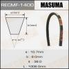 MASUMA 1400 Ремень клиновидный