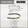MASUMA 3PK- 630 Ремень ручейковый Masuma 3PK- 630