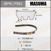 MASUMA 3PK- 750 Ремень ручейковый Masuma 3PK- 750