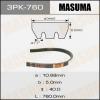 MASUMA 3PK- 760 Ремень ручейковый Masuma 3PK- 760